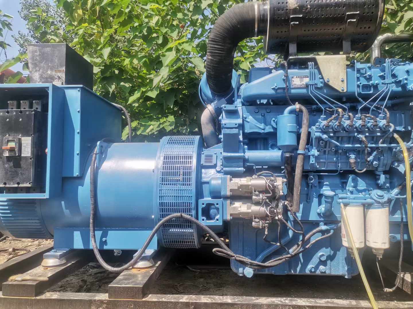 乐昌详细说明降低 800kW 柴油发电机输出电流波动的方法